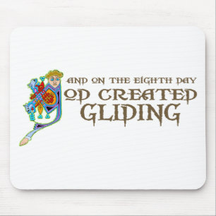 Gott geschaffenes Gleiten Mousepad