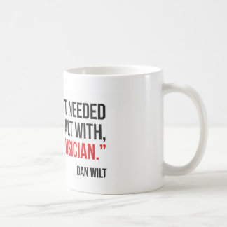 Gott geschickt einer Musiker-Kaffee-Tasse Tasse
