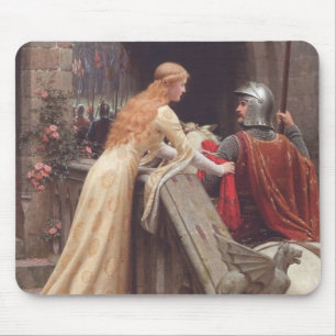 Gott-Geschwindigkeit! [Edmund Blair Leighton] Mousepad