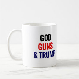 Gott-Gewehre u. Trumpf Tasse