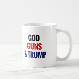 Gott-Gewehre u. Trumpf Tasse