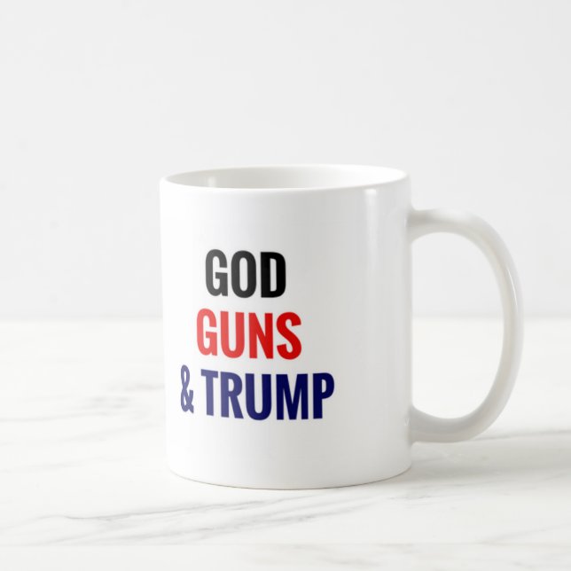 Gott-Gewehre u. Trumpf Tasse (Rechts)