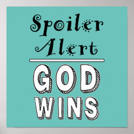 Gott gewinnt Poster