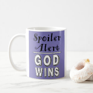 Gott gewinnt Zwei-Tonen-Tasse Kaffeetasse