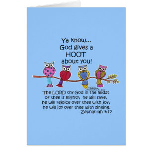 Gott gibt ein Hoot Owls