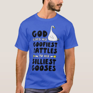 Gott gibt seine goofisten Kämpfe seinem silbersten T-Shirt