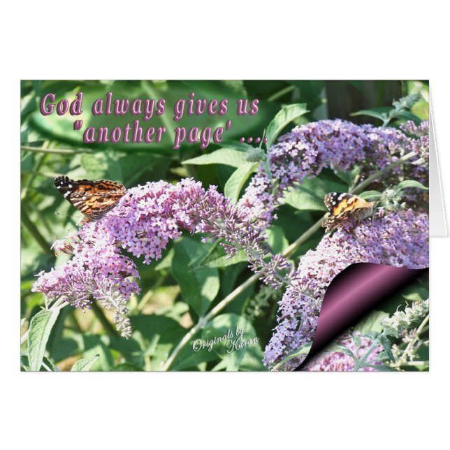 Gott gibt uns, die andere Ihre Wörter (Vorderseite (Horizontal))