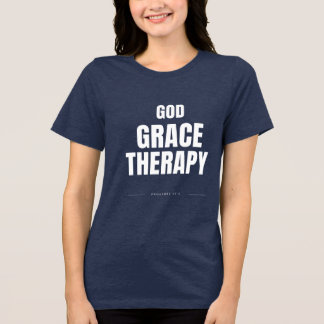 GOTT, GNADE & THERAPIE Tri-Blend SHIRT