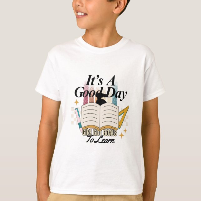 Gott golas zu lernen T-Shirt (Vorderseite)
