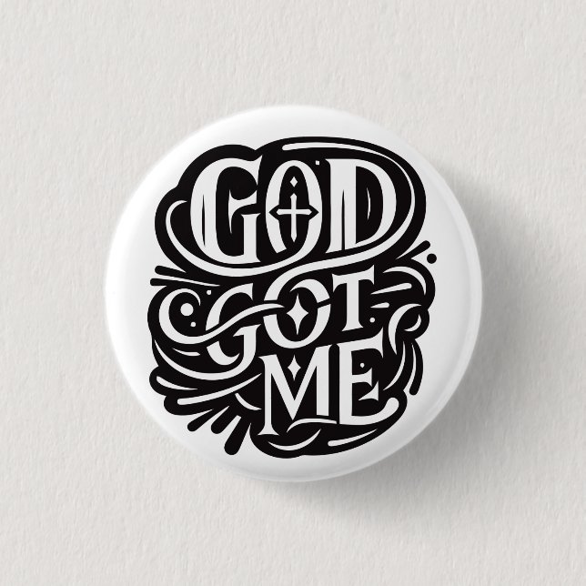 Gott Got mir Button (Vorderseite)