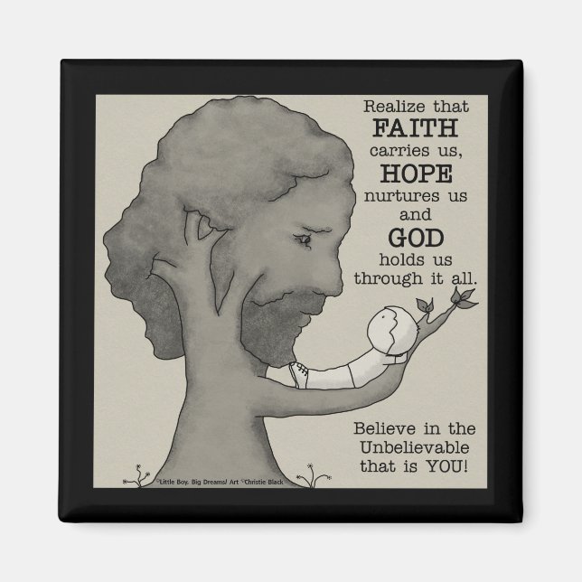 Gott hält uns magnet (Vorne)