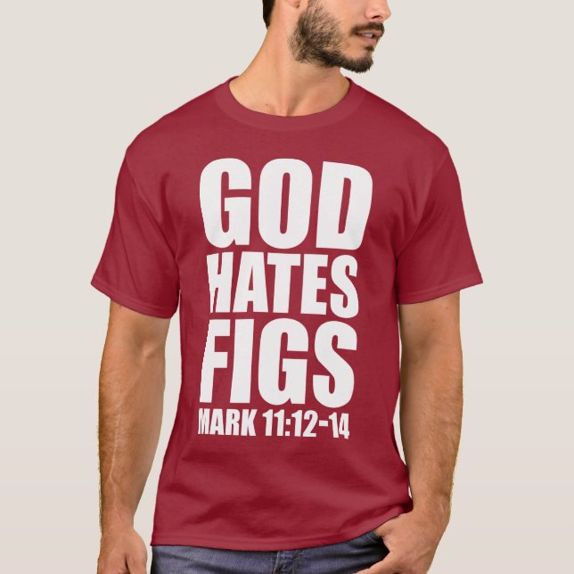 Gott hasst Feigen-11:12 - 14 T-Shirt (Vorderseite)