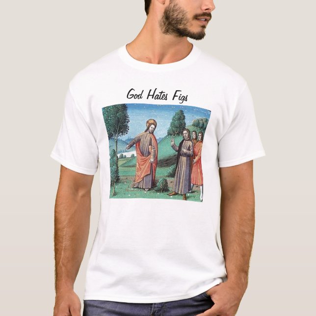 Gott hasst Feigen T-Shirt (Vorderseite)