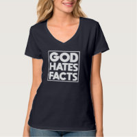 Gott hasst Tatsachen Atheist Anti Religion Jesus M