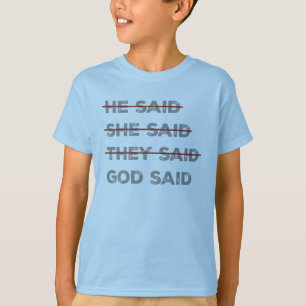 Gott hat das letzte Wort T-Shirt
