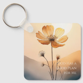 Gott hat einen guten Plan für mich Schlüsselanhäng Schlüsselanhänger