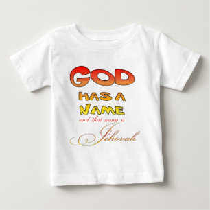 Gott hat einen Namen Jehovah Baby T-shirt