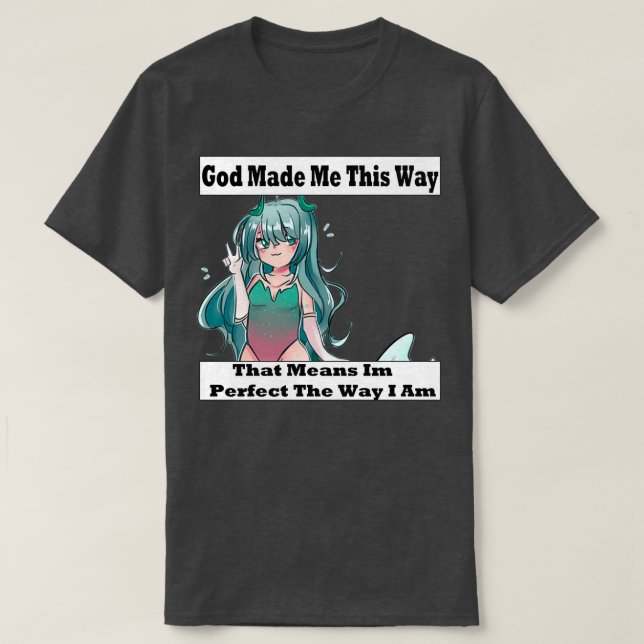 Gott hat mich auf diesen Weg 2 gemacht T-Shirt (Design vorne)