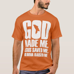 Gott hat mich Jesus Gerettet Moldau T-Shirt