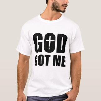 GOTT HAT MICH Wht T-Shirt