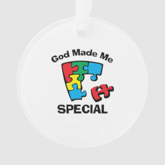 Gott hat mich zum Sondererlass gemacht Ornament