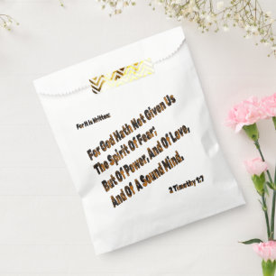 Gott hat uns nicht den Geist der Furcht gegeben Geschenktütchen