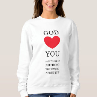 Gott Herz Sie Sweatshirt
