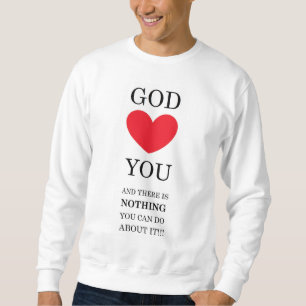 Gott Herz Sie Sweatshirt