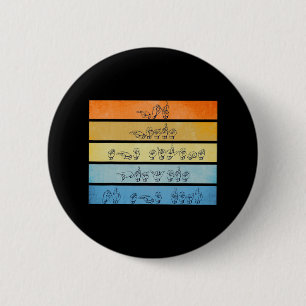 Gott hört Gebete Gehörlosenbewusstsein Vintage-Geb Button