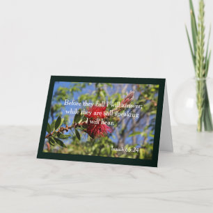 Gott hört Sie Erwachsenenkarte Karte