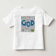 Gott hört und hört Kleinkind-T - Shirt
