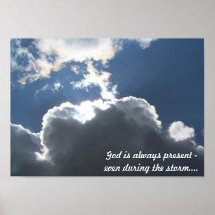 Gott im Sturm Poster