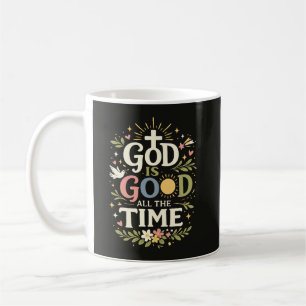 Gott ist allezeit gut Christlicher Glaubenszitat Kaffeetasse