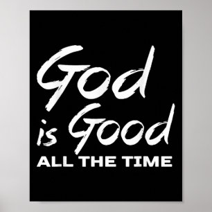 Gott ist allezeit gut, Christlicher Gottesdienst P Poster