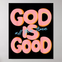 Gott ist allezeit gut Design Inspirierend Christli