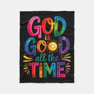 Gott ist allezeit gut Jesus Christus Christliches Fleecedecke