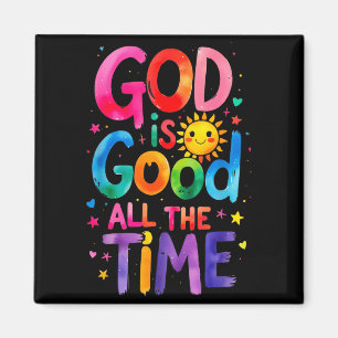 Gott ist allezeit gut Jesus Christus Christliches  Magnet