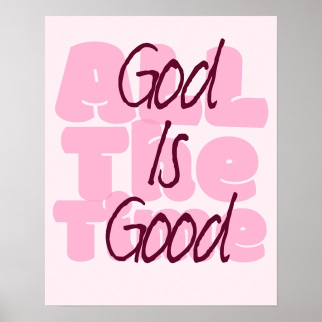Gott ist allezeit gut poster (Vorne)