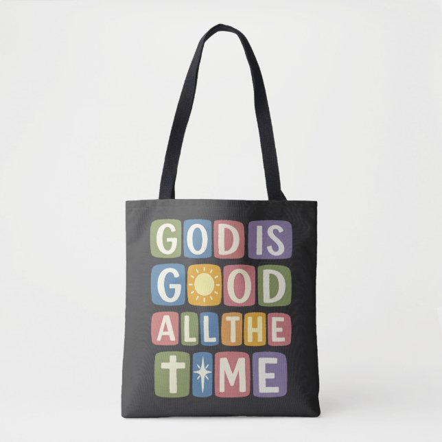 Gott ist allezeit gut Retro Glaube (Vorderseite)