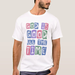 Gott ist allezeit gut Retro Glaube T-Shirt