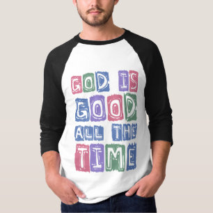 Gott ist allezeit gut Retro Glaube T-Shirt
