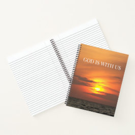 Gott ist bei uns - Ein Ort für die Schrift Notizbuch