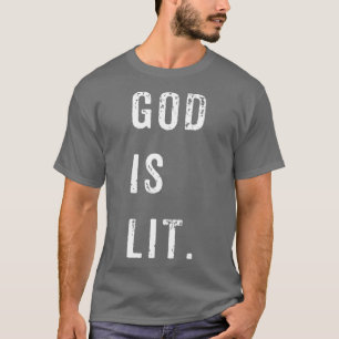 Gott ist Christliche Männer Frauen Geschenk T-Shirt