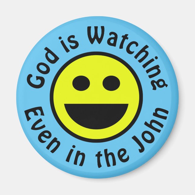 Gott ist der Anguckmagnet Magnet (Vorne)