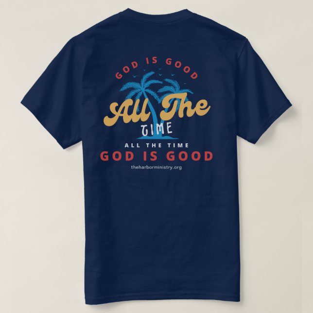Gott ist der gute T - Shirt (Design Rückseite)