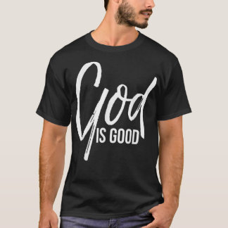 Gott ist der Vintage Glaube Christliches Jesus T-S T-Shirt