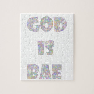 Gott ist die Basis Puzzle