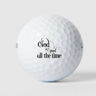 Gott ist die ganze Zeit gut Golfball