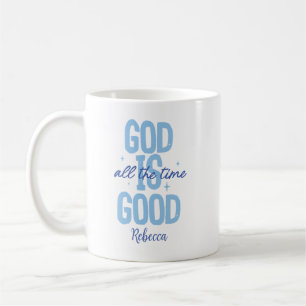 Gott ist ein guter Personalisierter Name Kaffeetasse