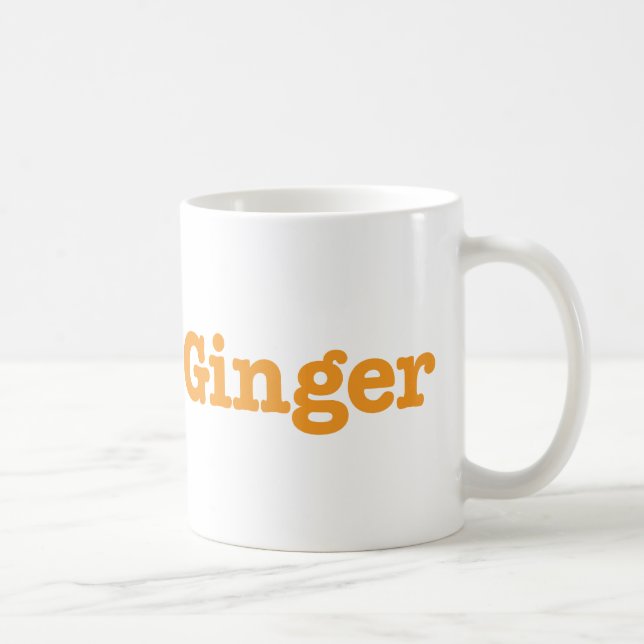 Gott ist ein Ingwer Tasse (Rechts)